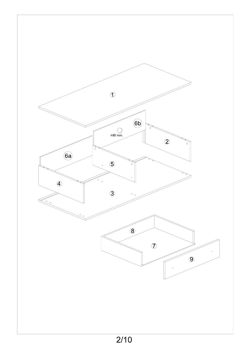 Livarno TV UNIT User Manual | Page 2 / 10