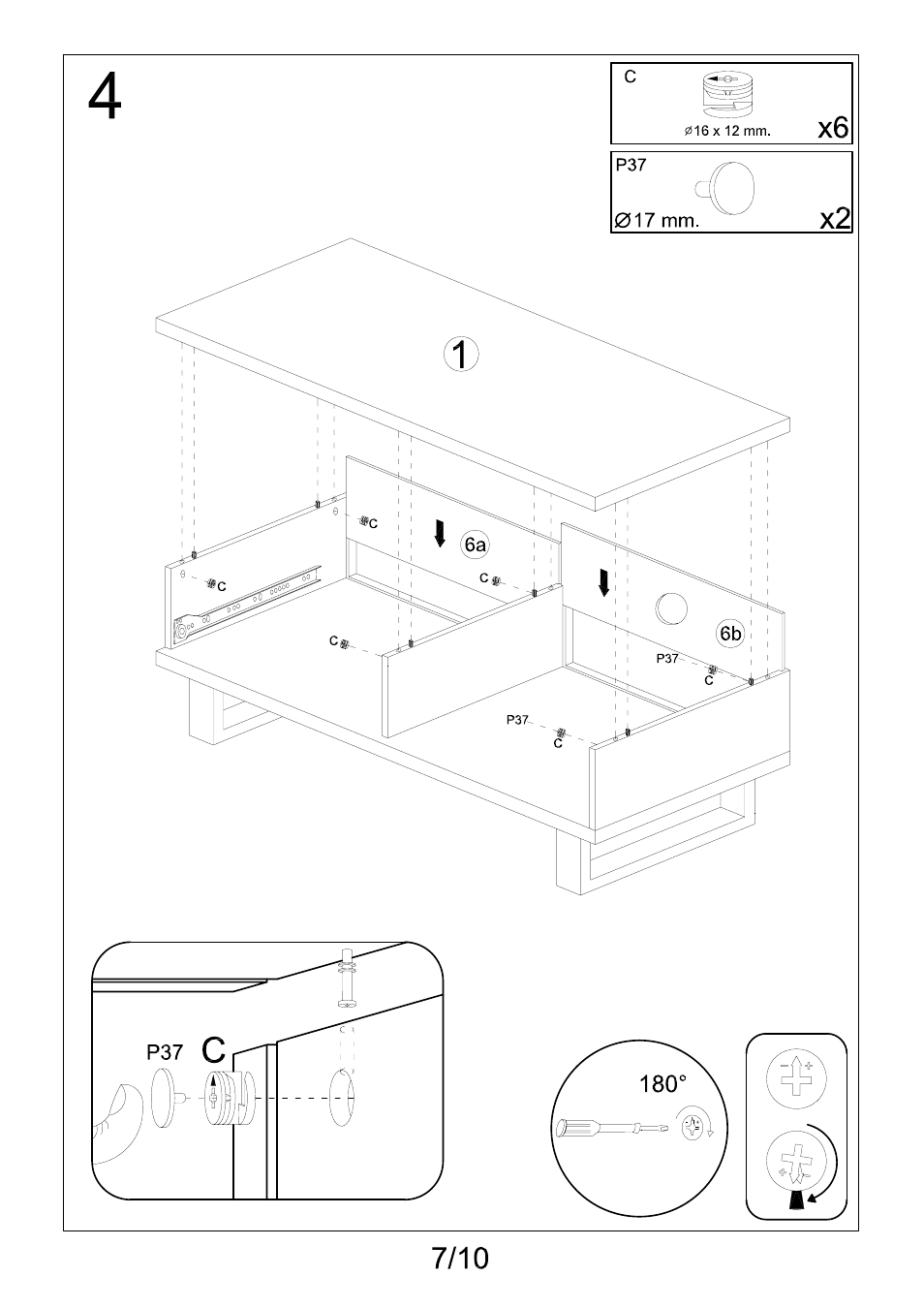 Livarno TV UNIT User Manual | Page 7 / 10