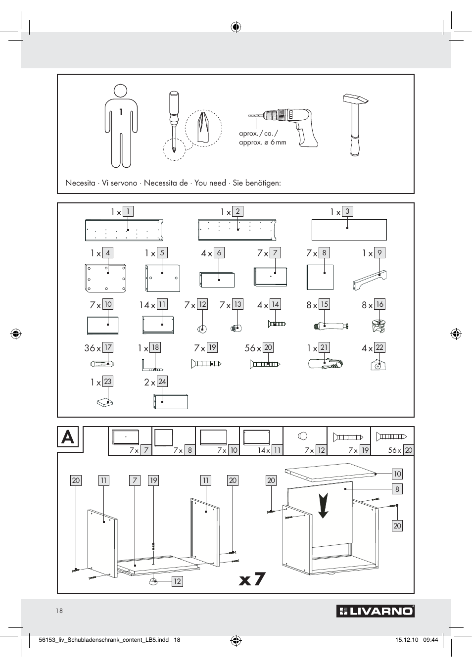 Livarno Z30614A/Z30614B User Manual | Page 16 / 18