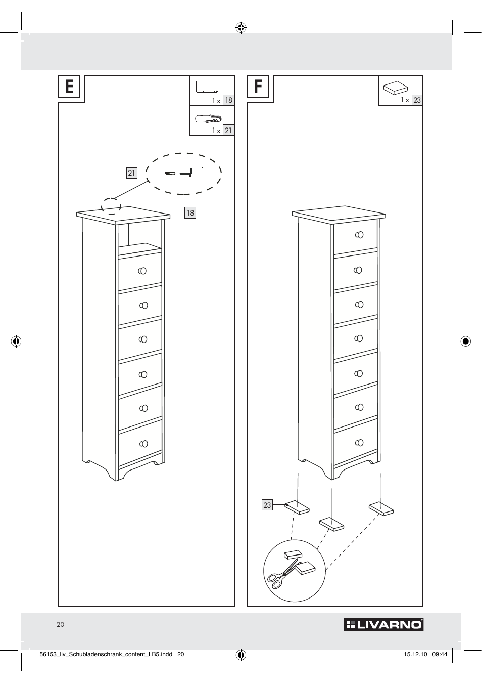 Livarno Z30614A/Z30614B User Manual | Page 18 / 18