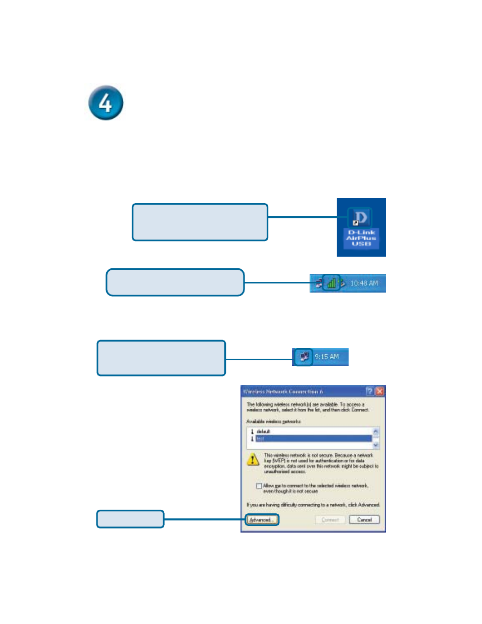 Your installation is complete | D-Link DWL-120+ User Manual | Page 6 / 12