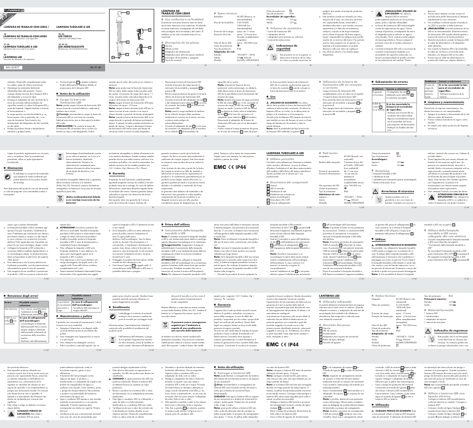 Livarno Z32002-BS User Manual | 2 pages