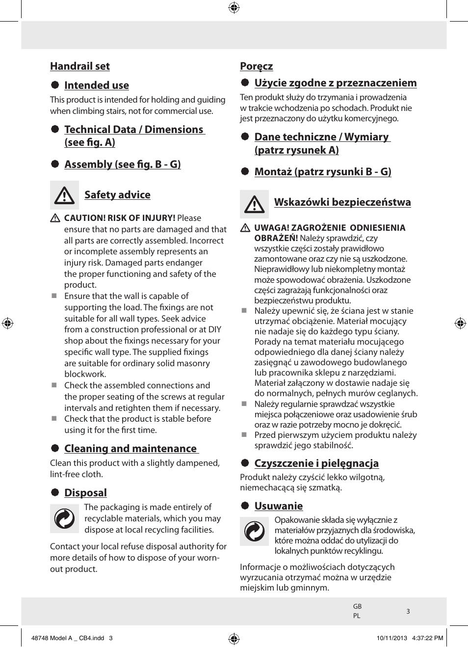 Livarno Z31415A User Manual | Page 3 / 10