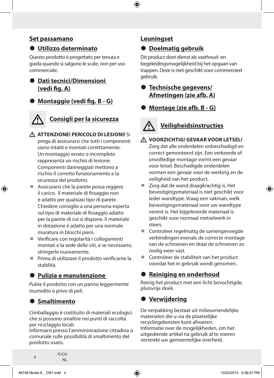 Livarno Z31415A User Manual | Page 4 / 8