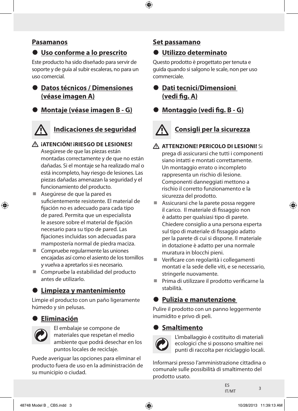 Livarno Z31415B User Manual | Page 3 / 9
