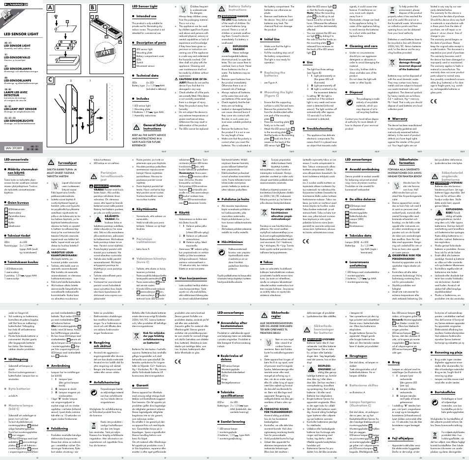 Livarno Z29981 User Manual | 2 pages