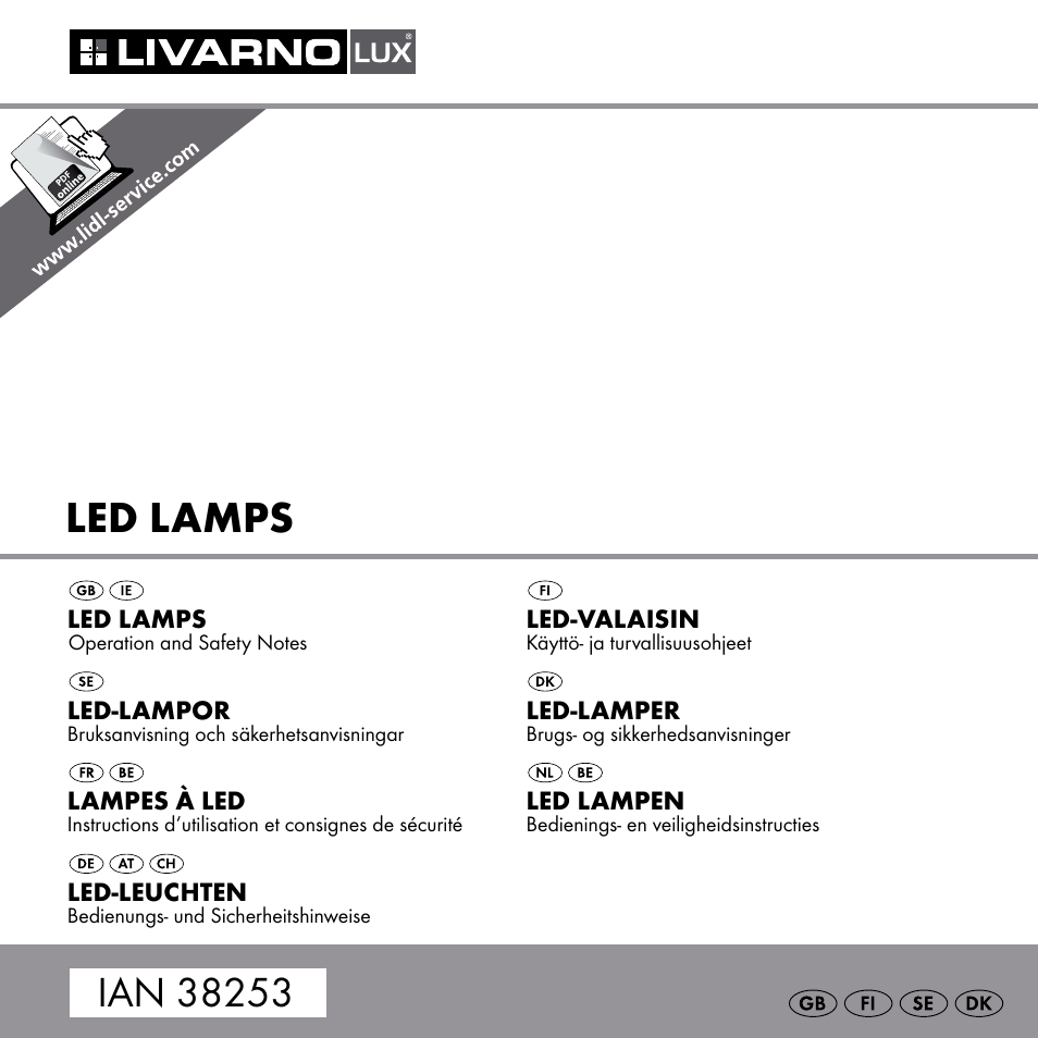 Livarno Z31170A /Z31170B User Manual | 32 pages