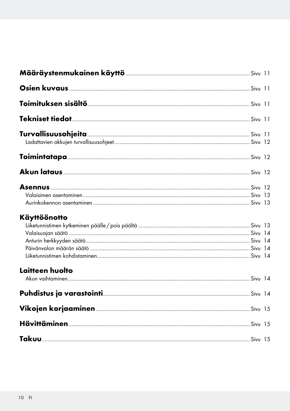 Livarno Z31171 User Manual | Page 10 / 55