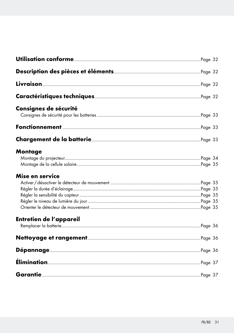 Livarno Z31171 User Manual | Page 31 / 55