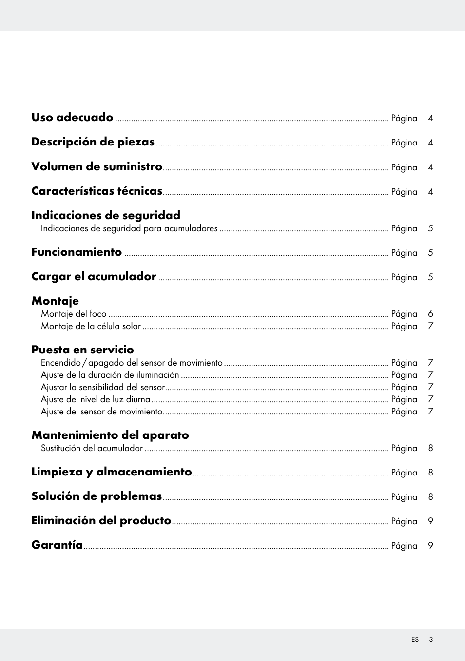 Livarno Z31171 User Manual | Page 3 / 43