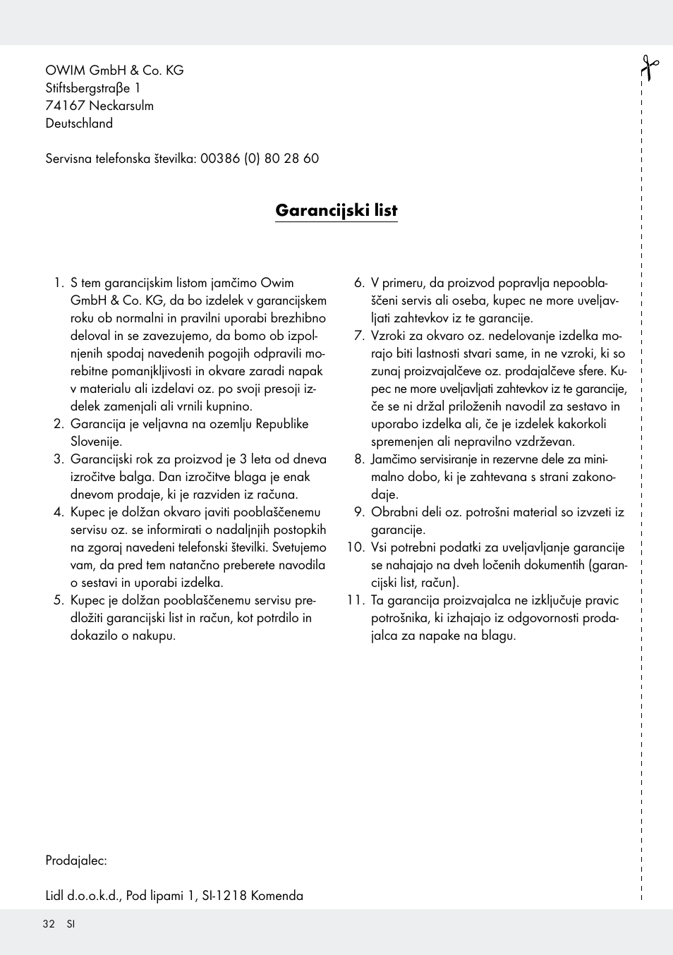 Garancijski list | Livarno Z31171 User Manual | Page 32 / 56