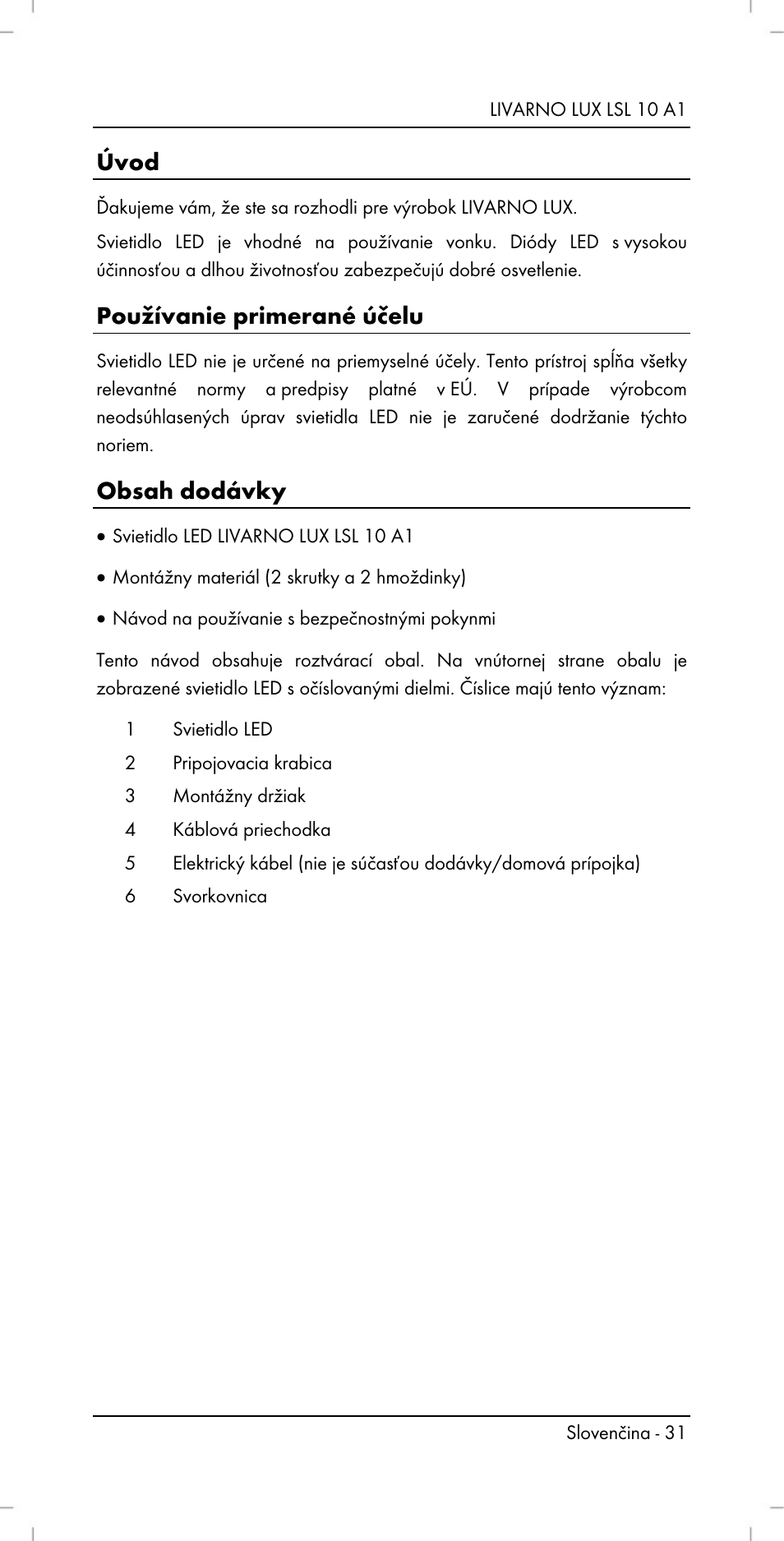 Livarno LSL 10 A1 User Manual | Page 33 / 46