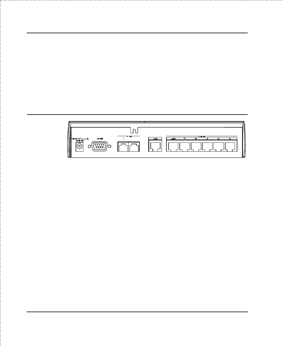 The di-206 rear panel | D-Link DI-206 User Manual | Page 23 / 189
