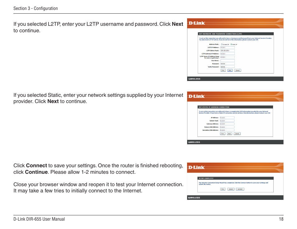 D-Link DIR-655 User Manual | Page 18 / 96