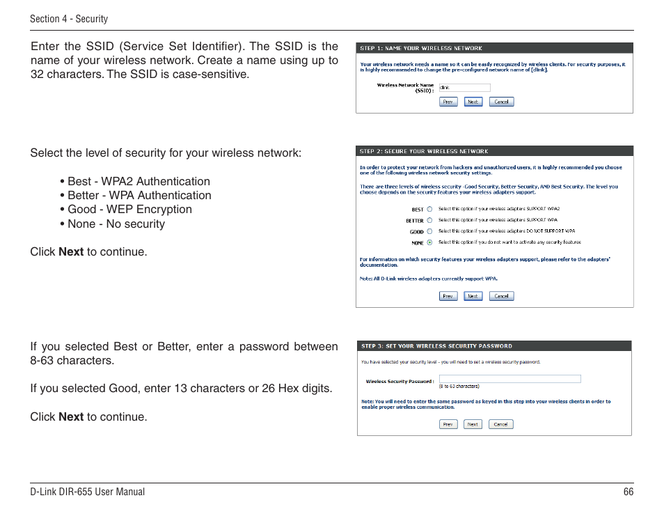 D-Link DIR-655 User Manual | Page 66 / 96