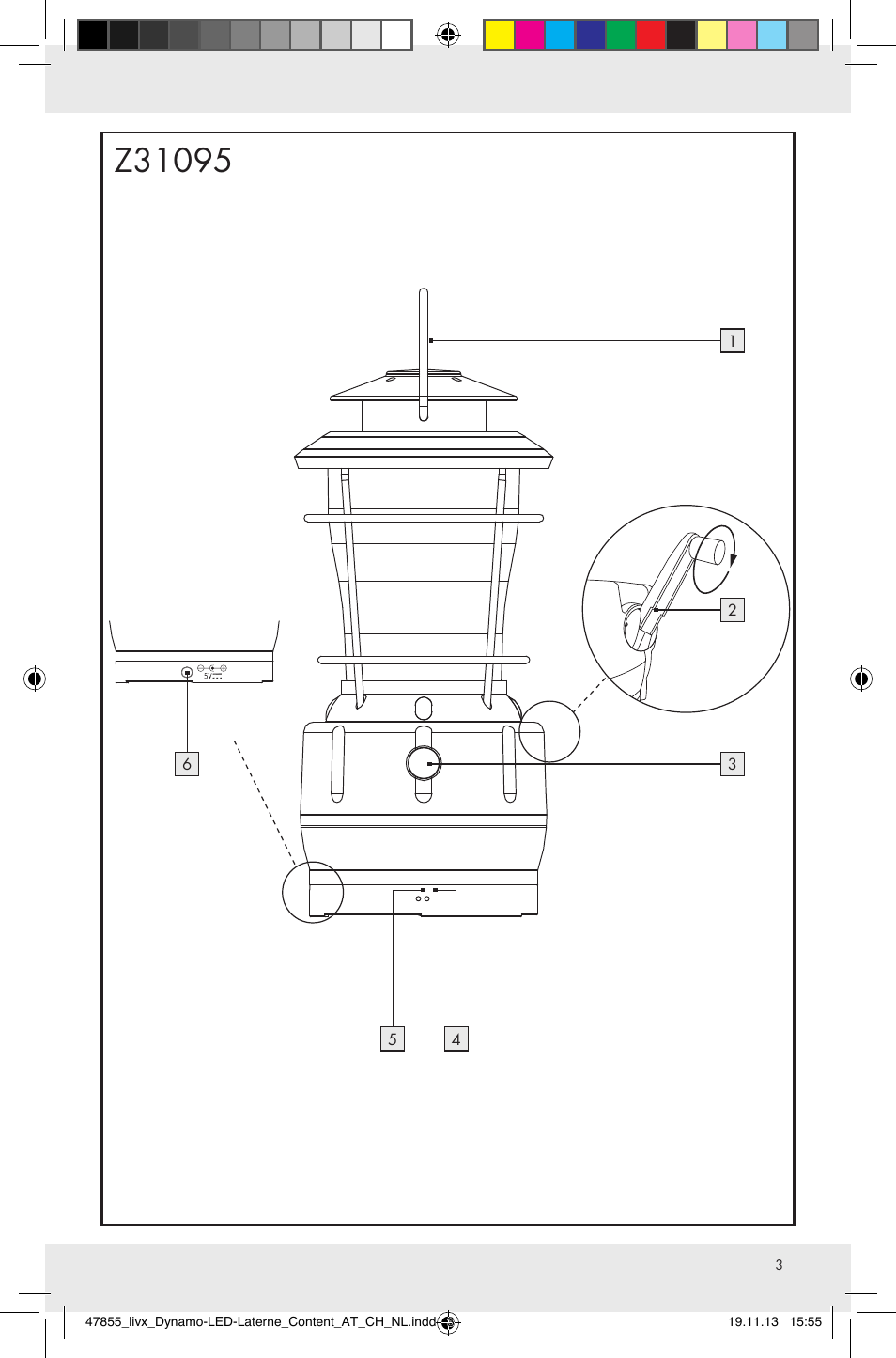 Livarno Z31095 User Manual | Page 3 / 20