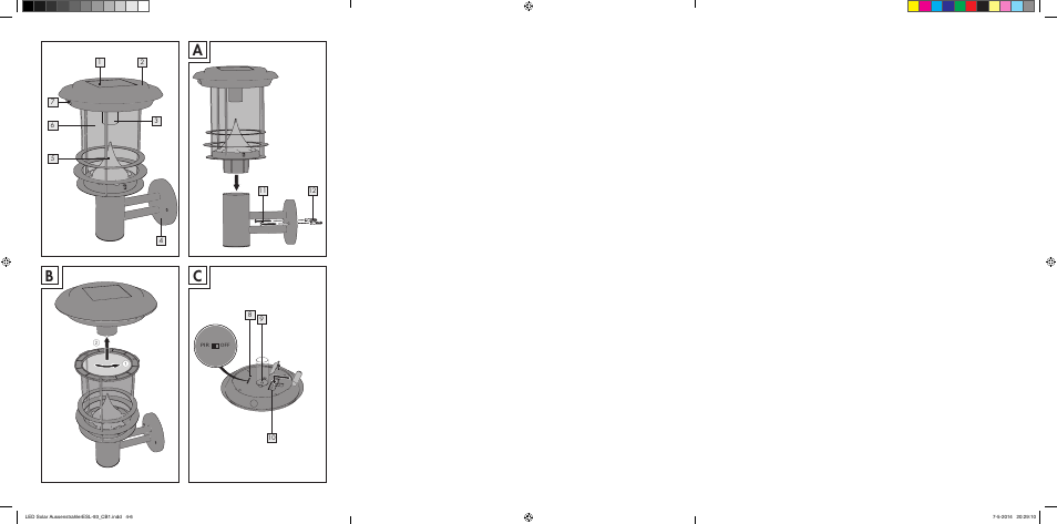 Cover esl-93 cb5-3, Ac b | Livarno 10240 User Manual | Page 3 / 17