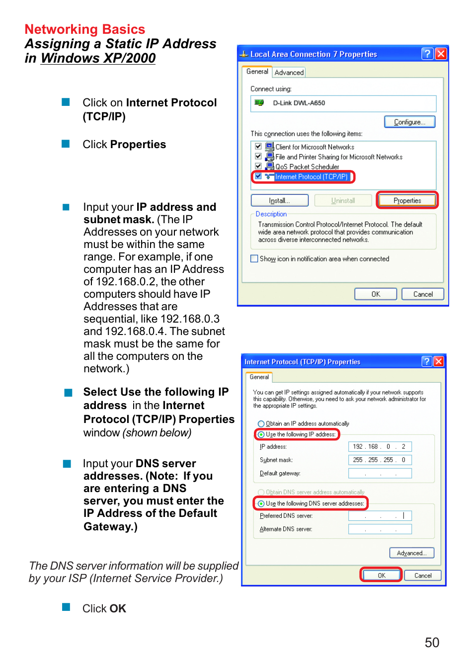 D-Link DI-524 User Manual | Page 50 / 95