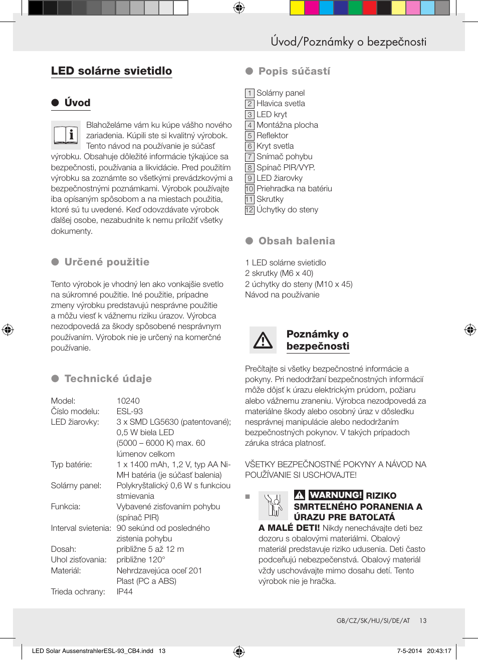 Livarno 10240 User Manual | Page 12 / 30