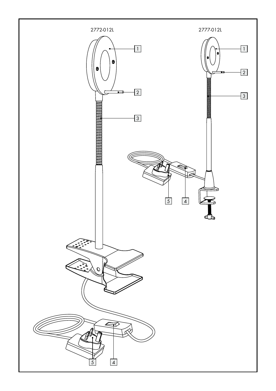 Livarno 2772-012L or 2777-012L User Manual | Page 3 / 9