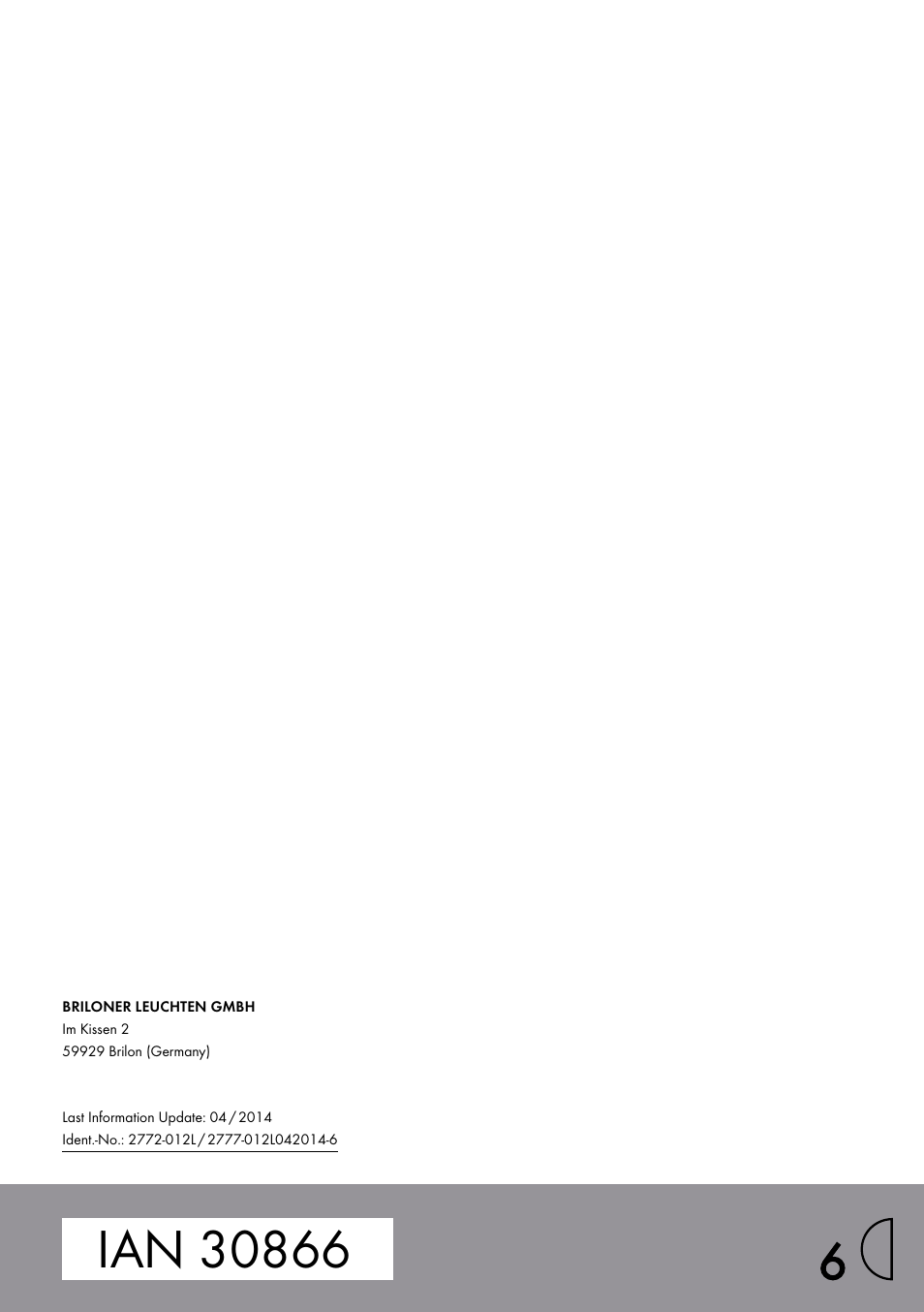 Livarno 2772-012L or 2777-012L User Manual | Page 9 / 9