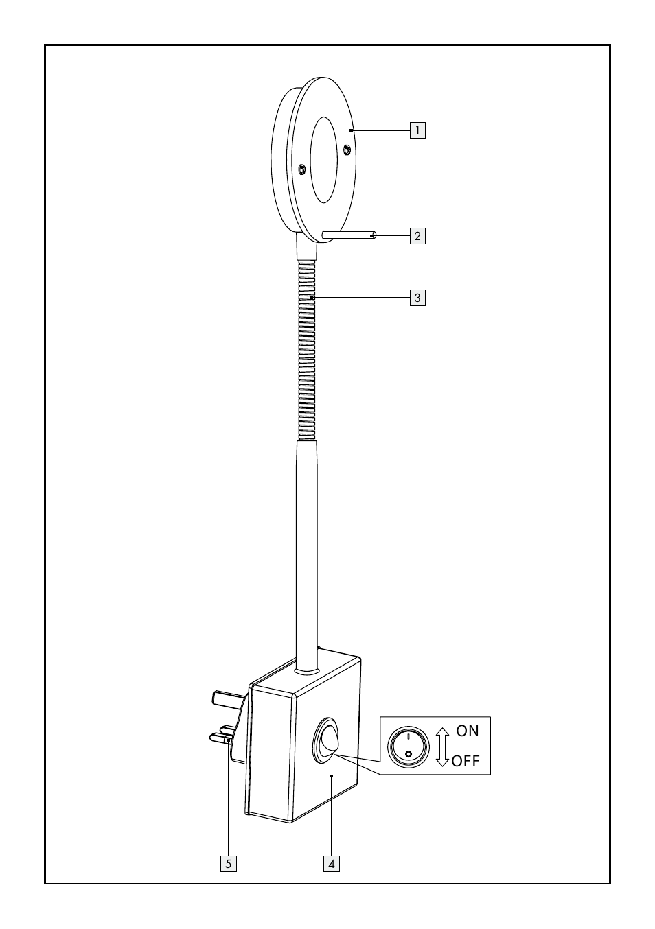 On off | Livarno 2778-012L User Manual | Page 3 / 9