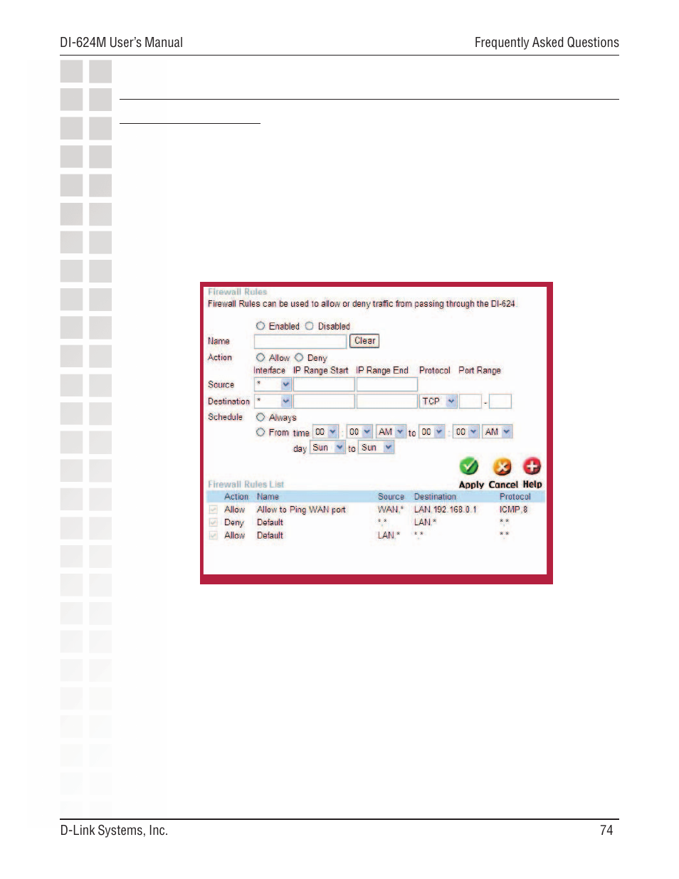 D-Link DI-624M User Manual | Page 74 / 104