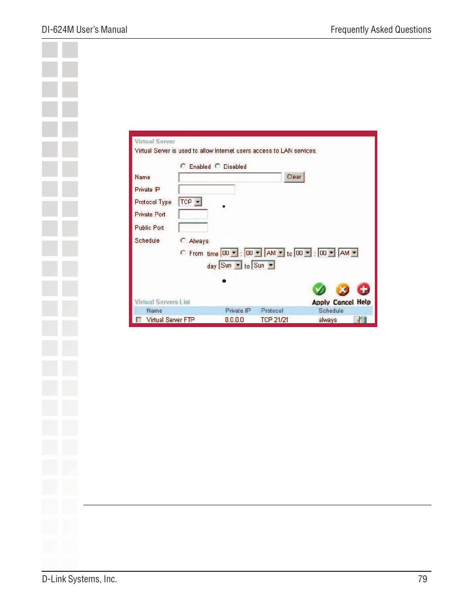 13 how can i use gamespy behind my d-link router | D-Link DI-624M User Manual | Page 79 / 104