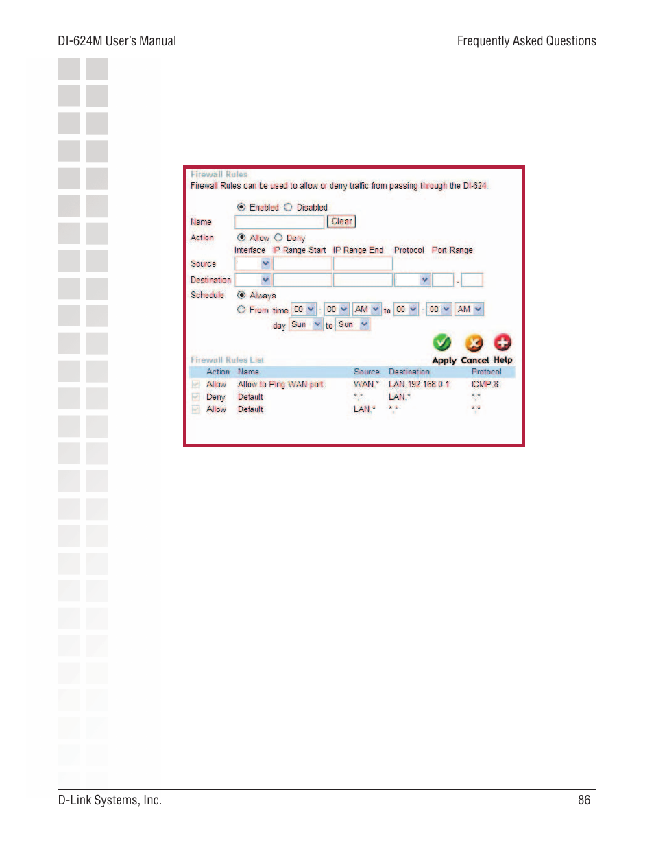 D-Link DI-624M User Manual | Page 86 / 104