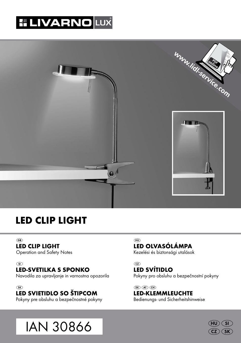 Livarno 2772-012L or 2777-012L User Manual | 24 pages