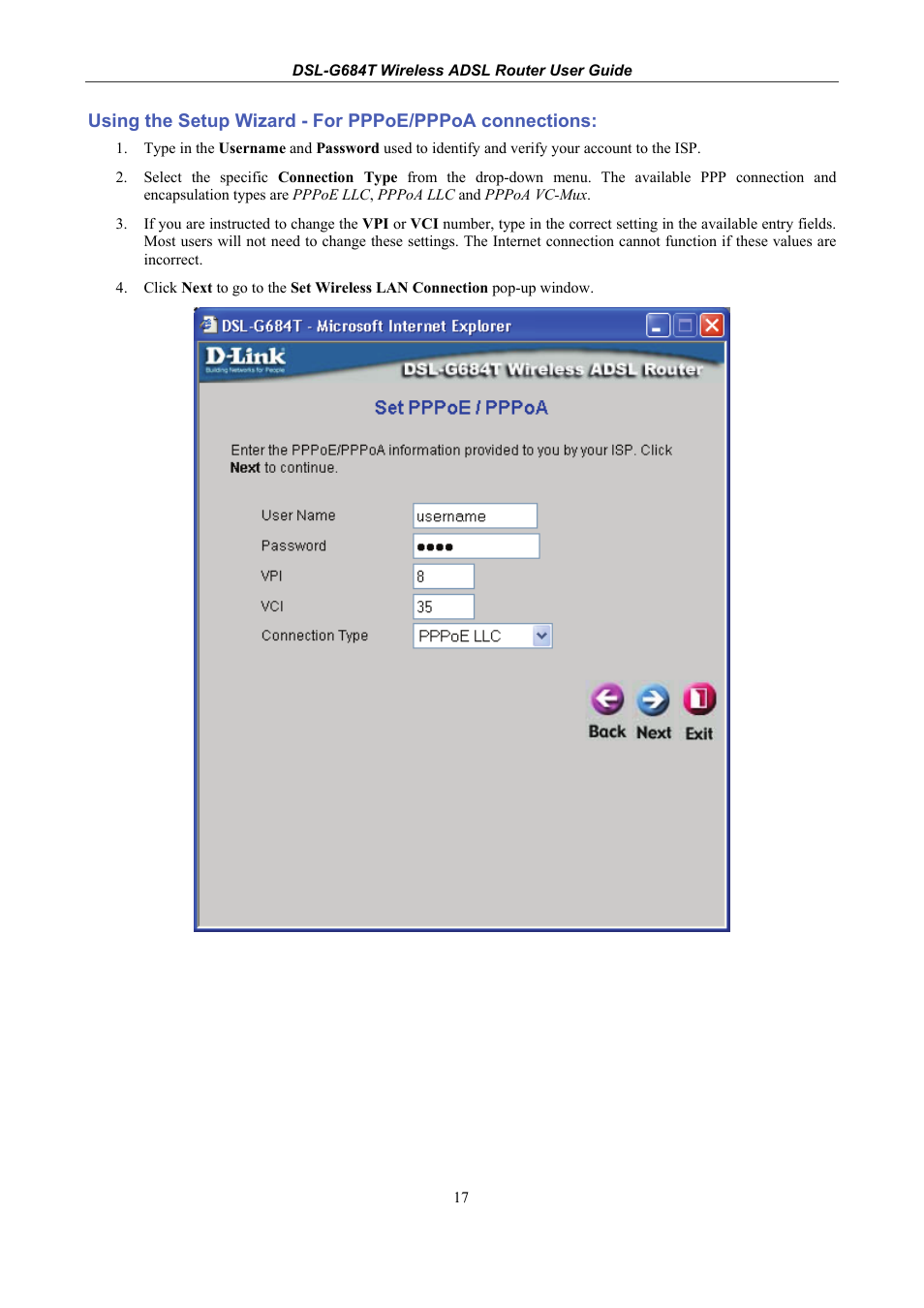 D-Link DSL-G684T User Manual | Page 29 / 121