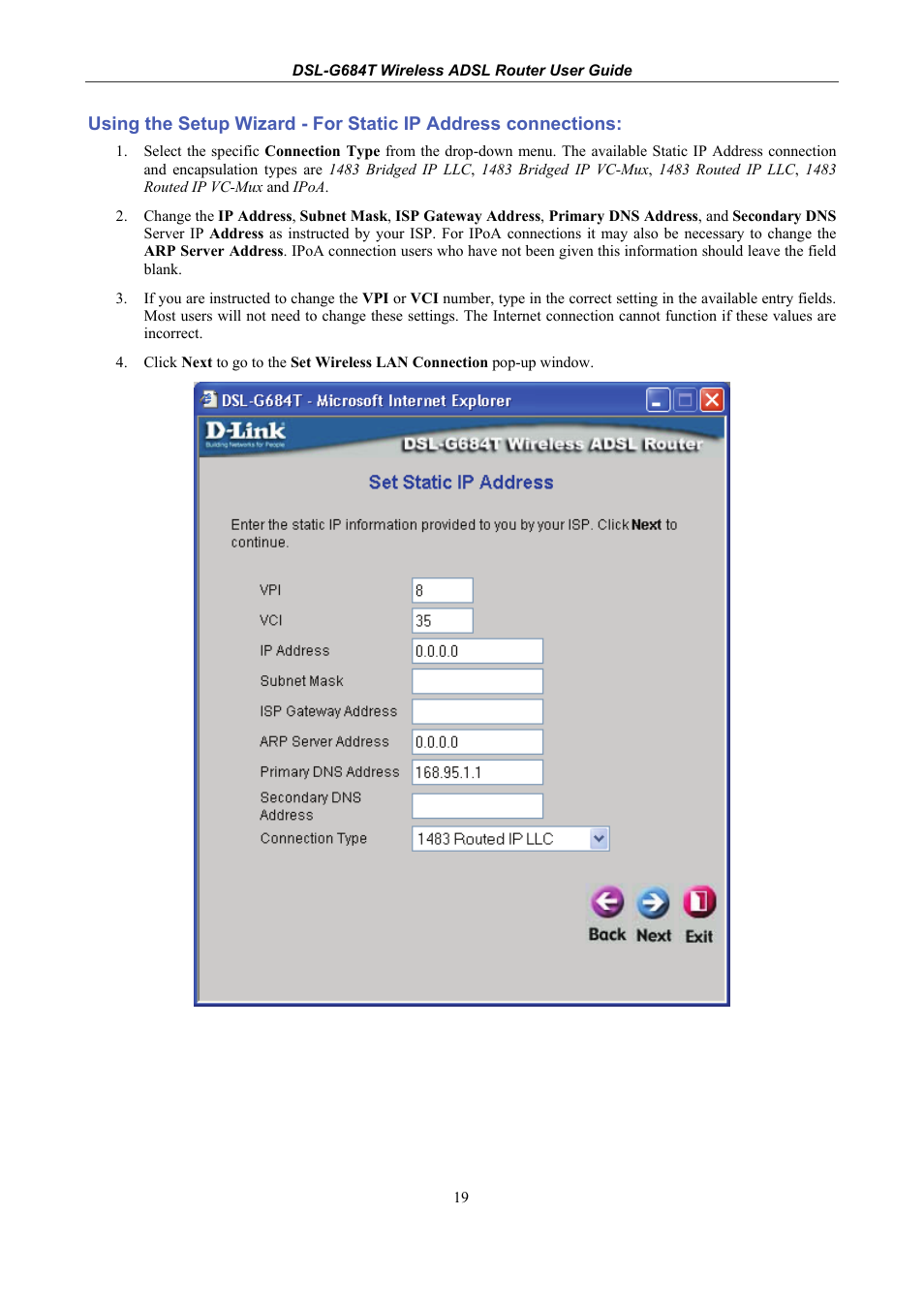 D-Link DSL-G684T User Manual | Page 31 / 121