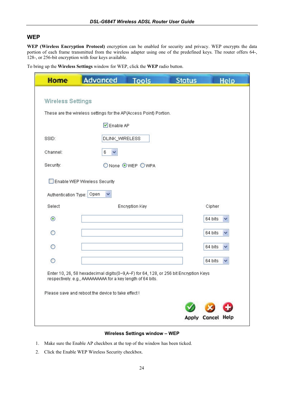 D-Link DSL-G684T User Manual | Page 36 / 121