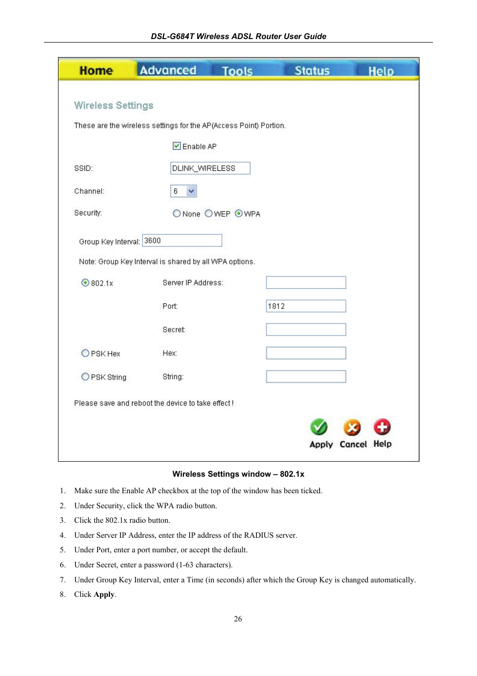 D-Link DSL-G684T User Manual | Page 38 / 121