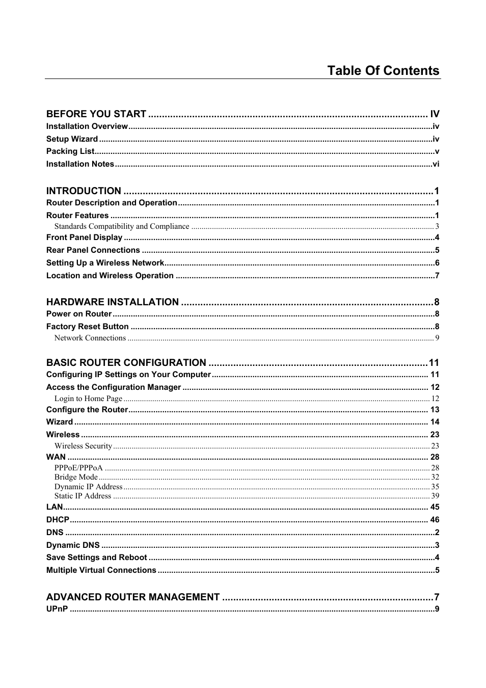 D-Link DSL-G684T User Manual | Page 4 / 121