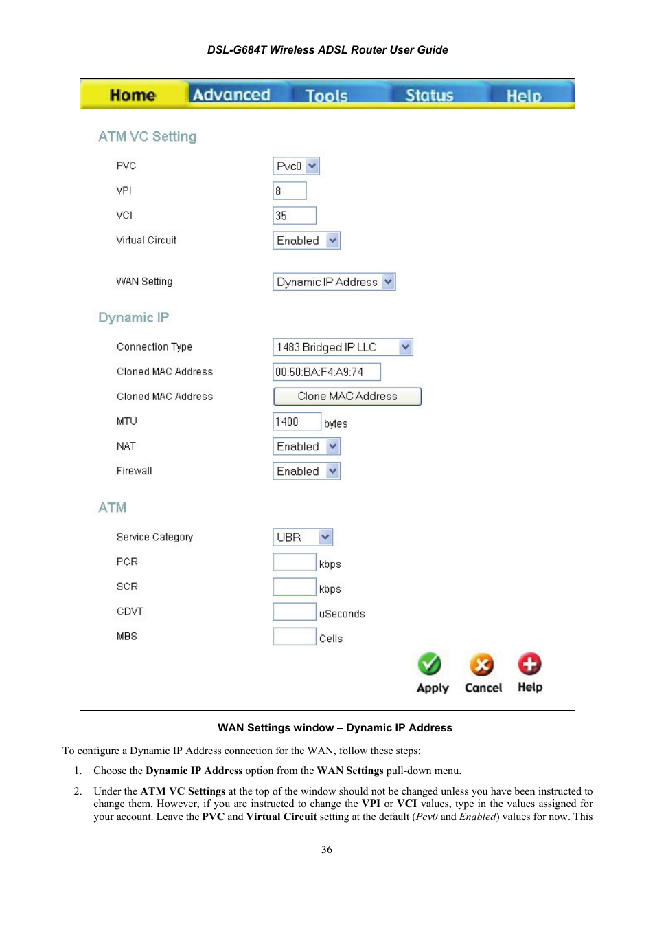 D-Link DSL-G684T User Manual | Page 48 / 121