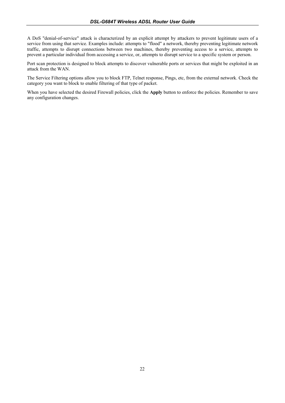 D-Link DSL-G684T User Manual | Page 82 / 121