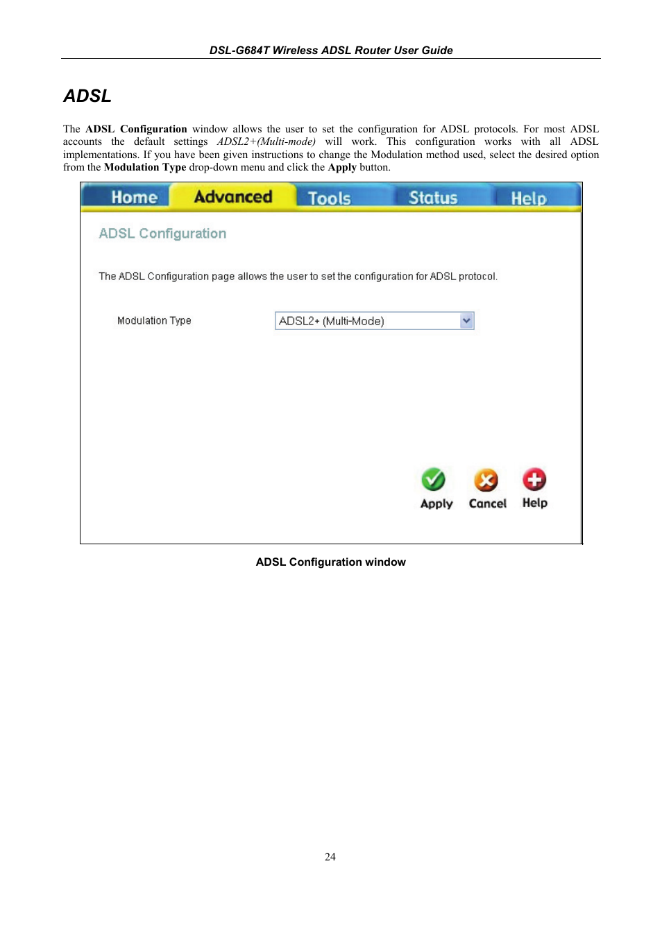 Adsl | D-Link DSL-G684T User Manual | Page 84 / 121
