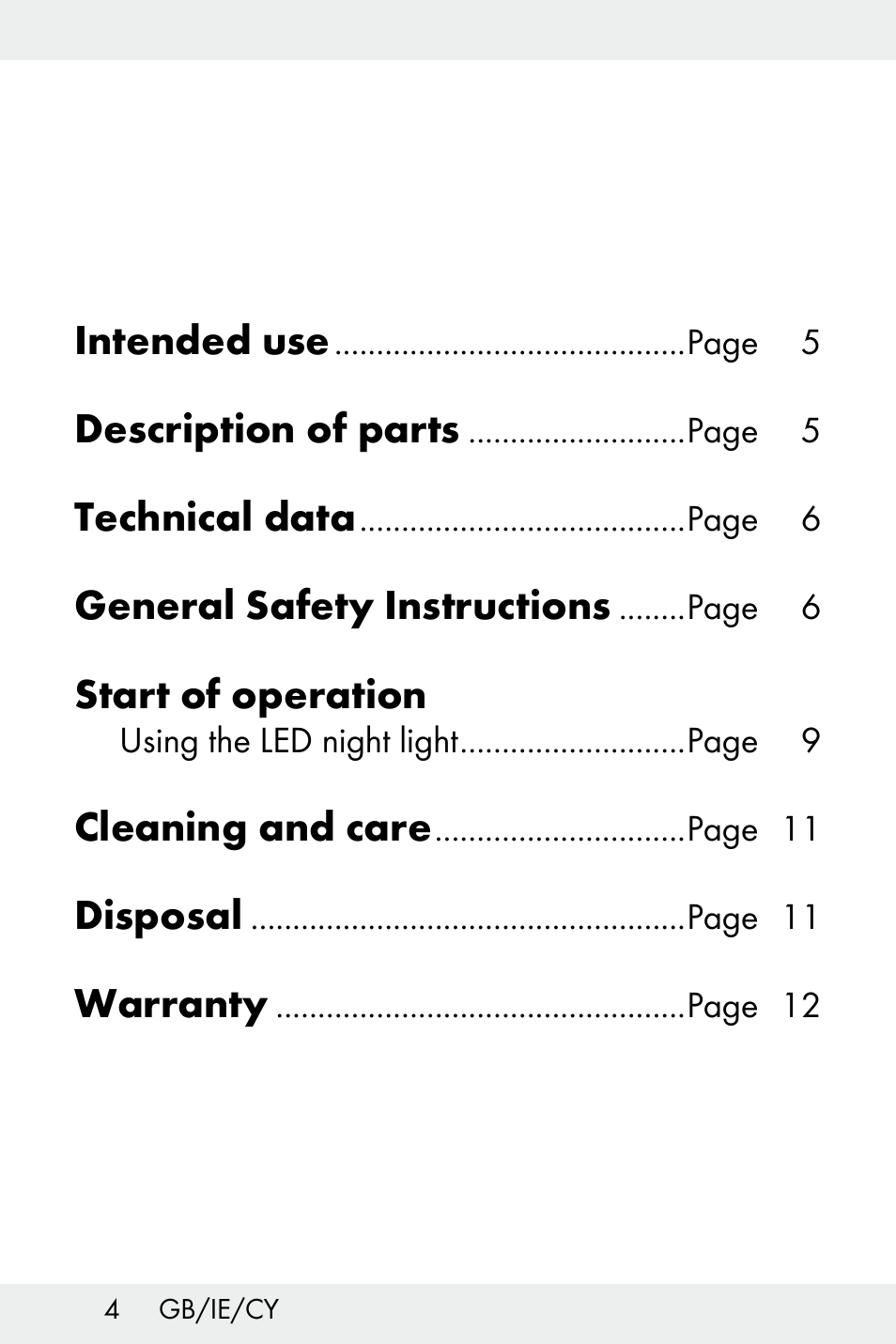 Livarno Z32148A-BS User Manual | Page 4 / 28