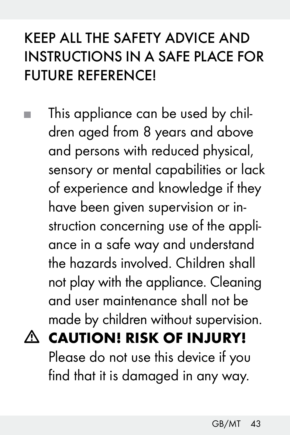 Livarno Z32148A-BS User Manual | Page 43 / 63