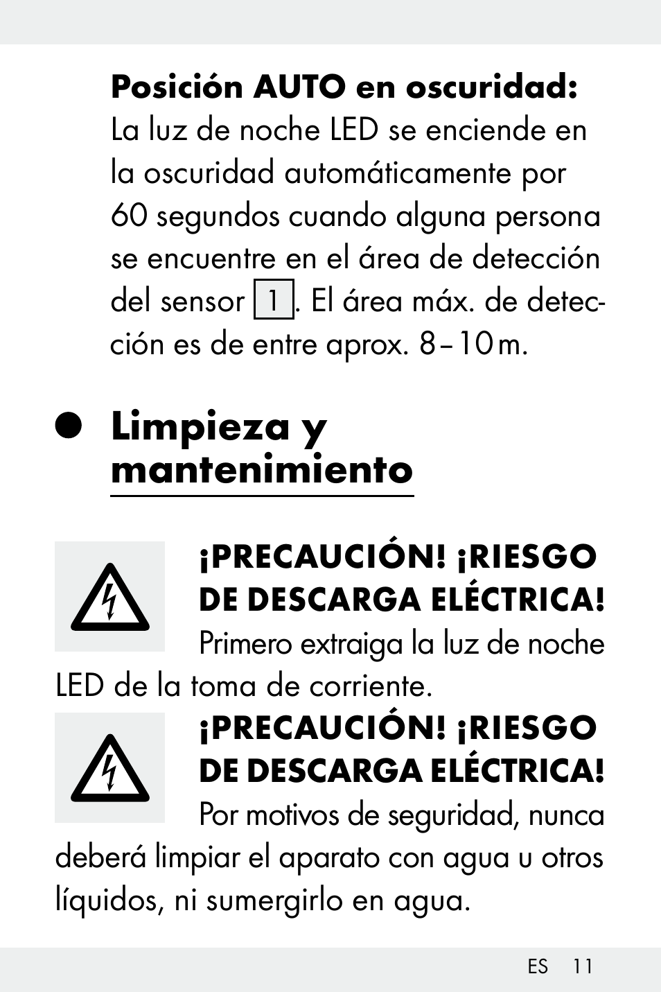 Limpieza y mantenimiento | Livarno Z32148B-BS User Manual | Page 11 / 62