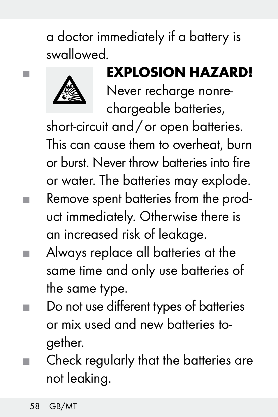 Livarno Z32148C User Manual | Page 58 / 81