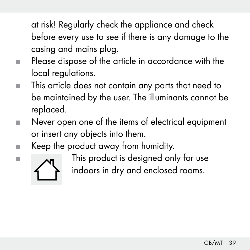 Livarno Z31503-BS User Manual | Page 39 / 56