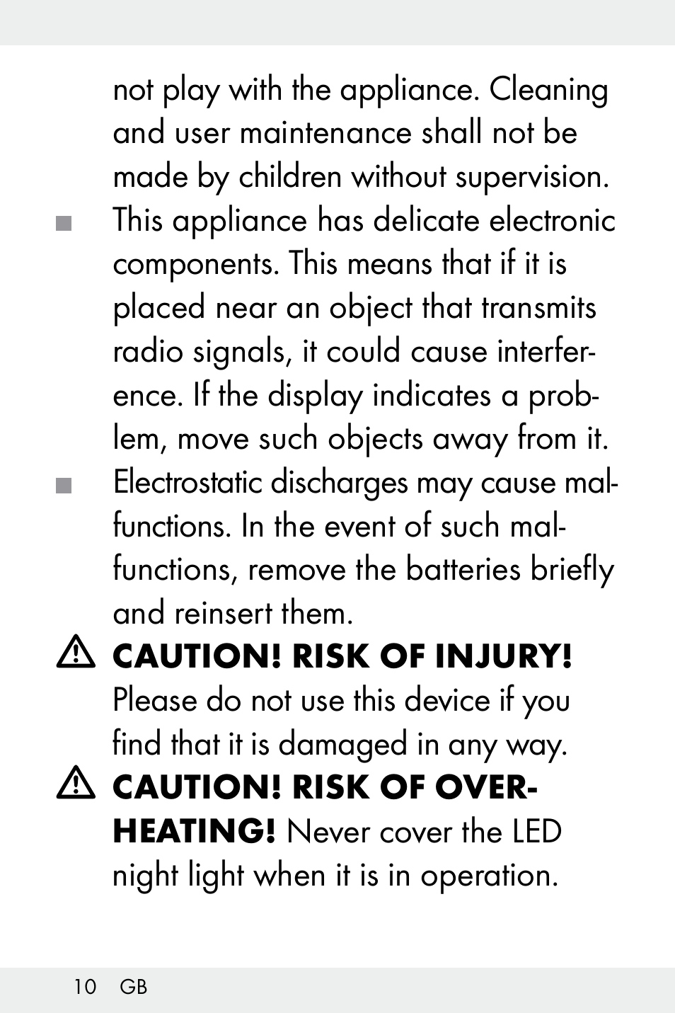 Livarno Z32148C User Manual | Page 10 / 107