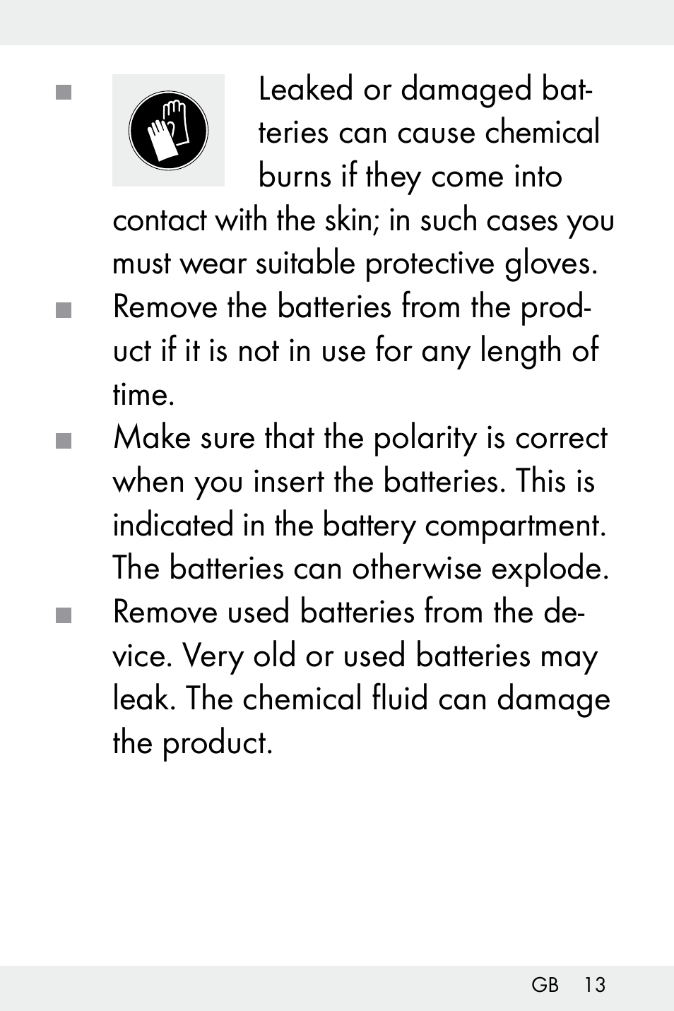 Livarno Z32148C User Manual | Page 13 / 107