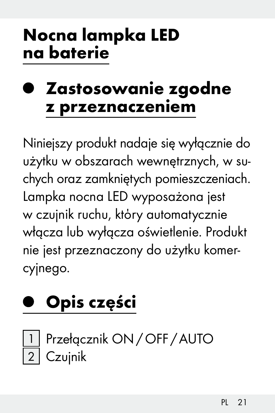 Opis części | Livarno Z32148C User Manual | Page 21 / 107