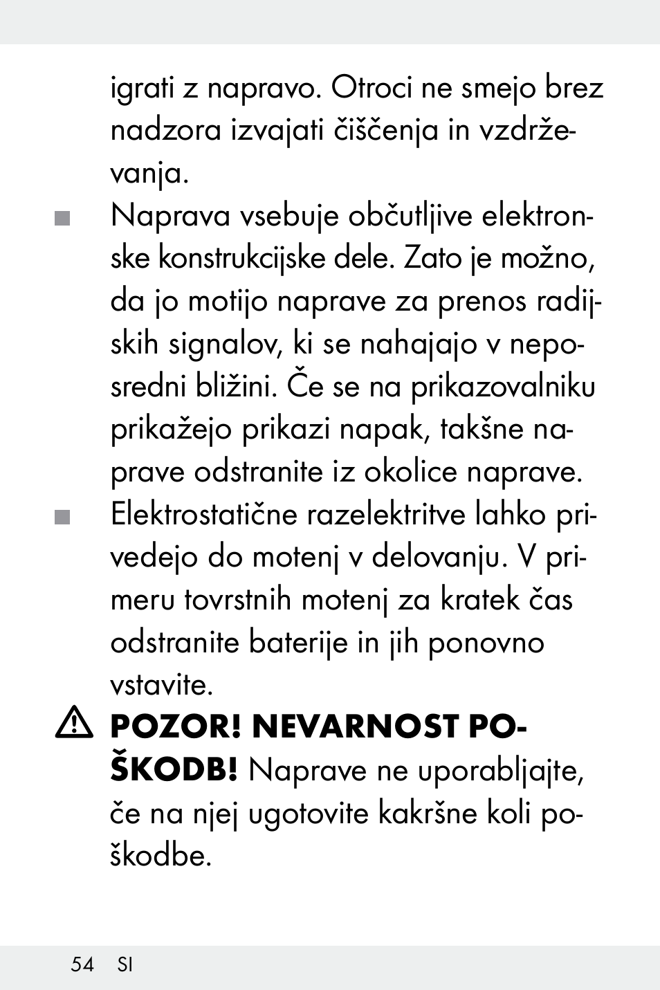 Livarno Z32148C User Manual | Page 54 / 107