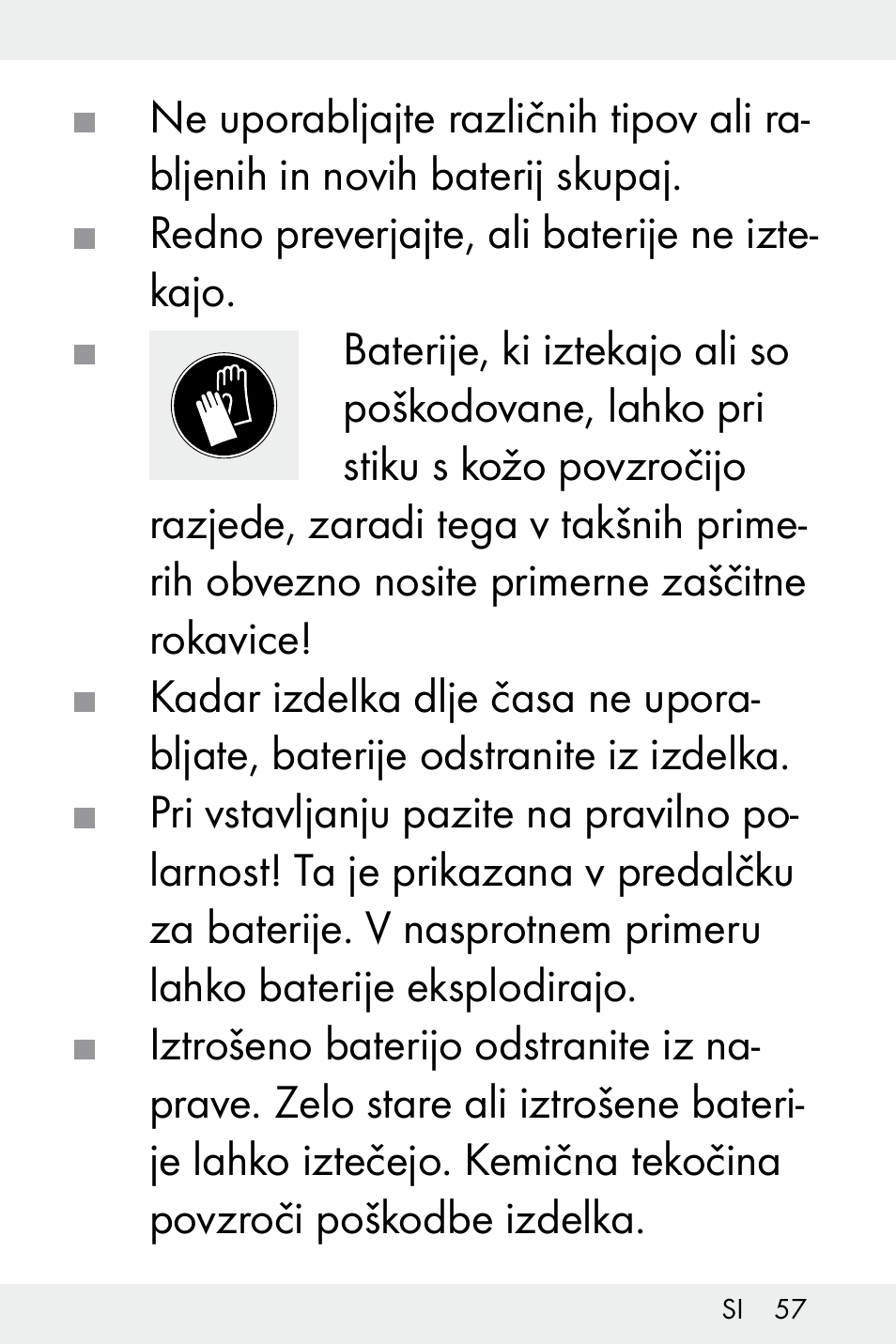 Livarno Z32148C User Manual | Page 57 / 107