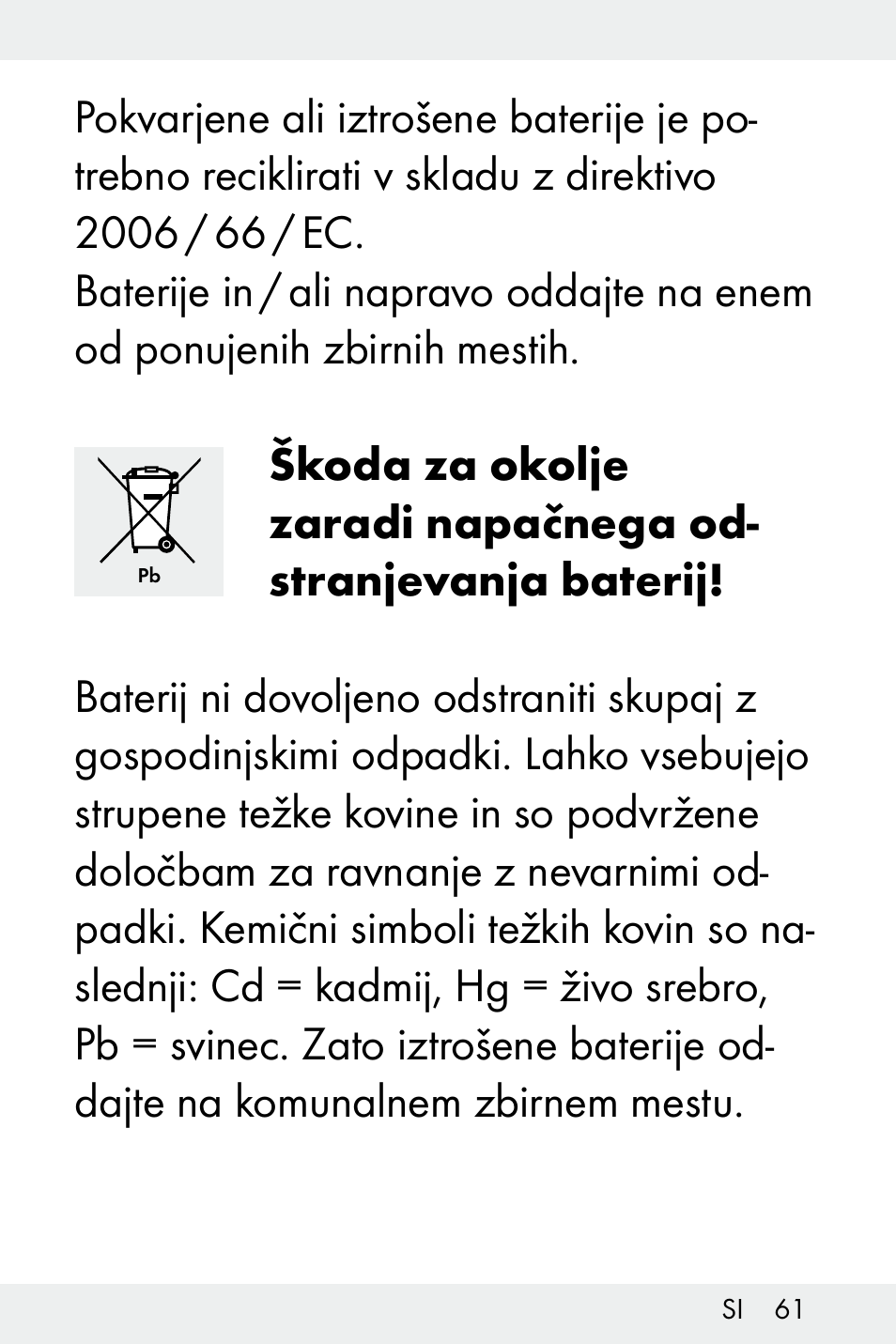Livarno Z32148C User Manual | Page 61 / 107