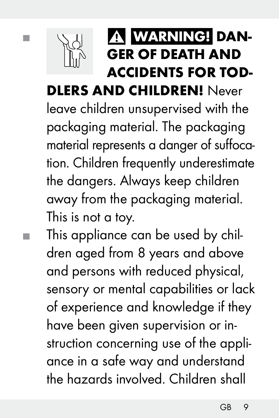 Livarno Z32148C User Manual | Page 9 / 107